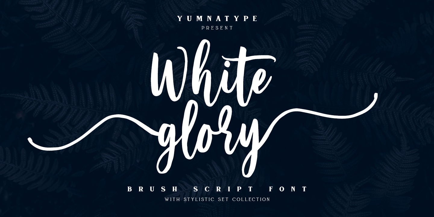 White Glory Font